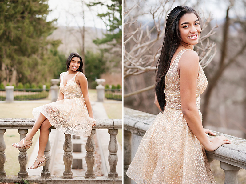 ©Mad Hearts Photography - Skyland Manor/ NJ Botanical Gardens • New Jersey - Quinceañera Portraits